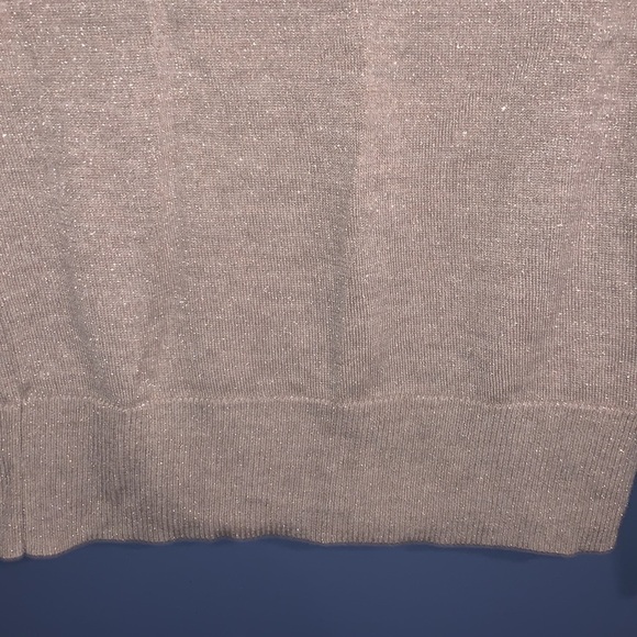 Talbots tan and gold sweater size XS - Picture 4 of 8